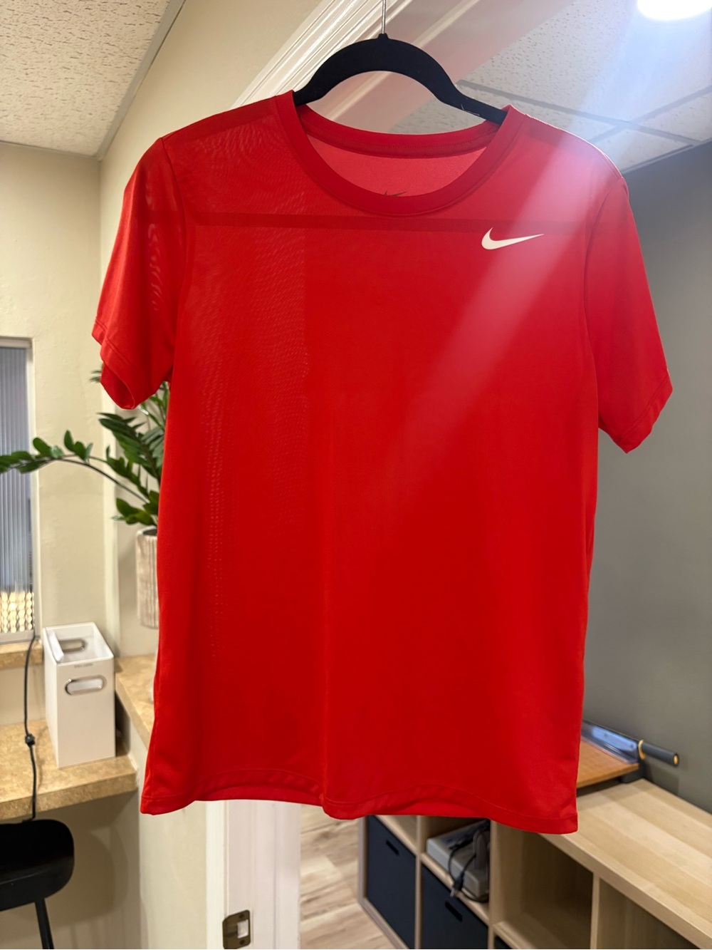 Nike Women’s Red Dri-FIT Athletic Tee